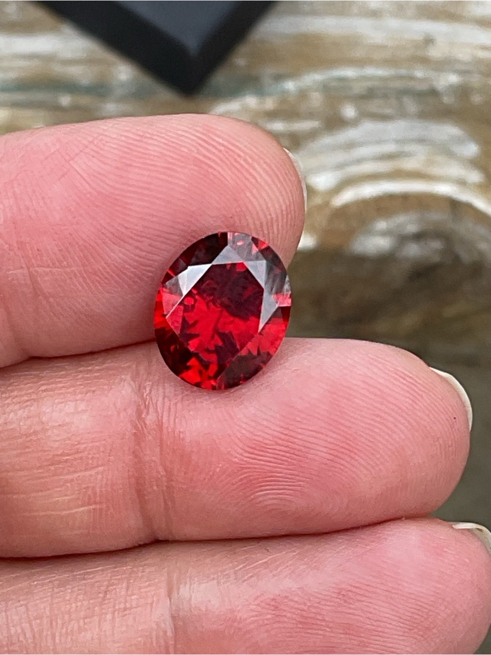 Lab Created Ruby Loosegem - Picture 2 of 6